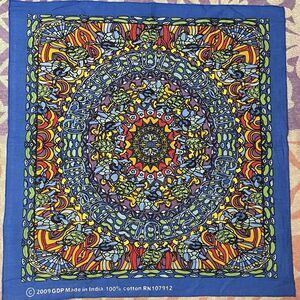 2009 GDP Grateful Dead Bandana Blue